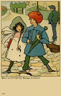 Proverb Prints: Twos company, threes none