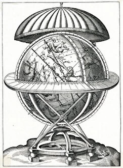 Images Dated 13th September 2018: TYCHO BRAHES GLOBE 1584