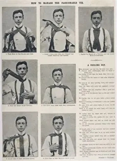 Ascot Prints: Tying an Ascot Tie 1906