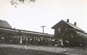 Tyler railway station, Minnesota, USA
