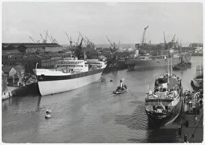 Ship Yard Collection: Tyneside Shipyard