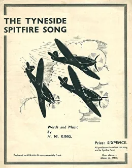 Donated Prints: The Tyneside Spitfire Song
