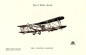 Images Dated 24th August 2017: Types of British Aircraft -- The Bristol Fighter