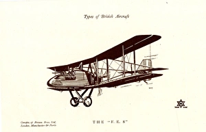Images Dated 24th August 2017: Types of British Aircraft -- The FE8
