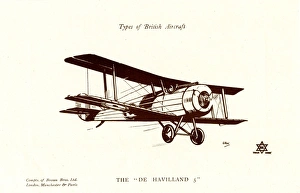 Images Dated 24th August 2017: Types of British Aircraft -- The De Havilland 5