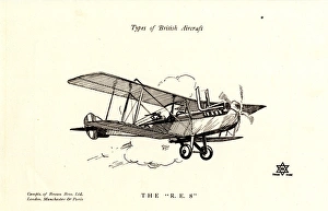 Images Dated 24th August 2017: Types of British Aircraft -- The RE8