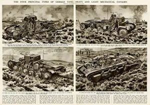 Types of German tank by G. H. Davis
