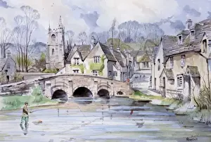 Angler Prints: A Typical English Village