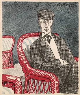 A typical Englishman, Mr Plumpudding, as seen through