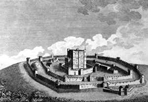 Images Dated 6th January 2012: Typical fortifications of a castle