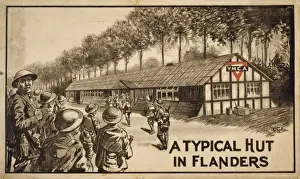 A typical hut in Flanders