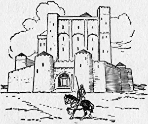 Conquest Prints: Typical Norman Castle