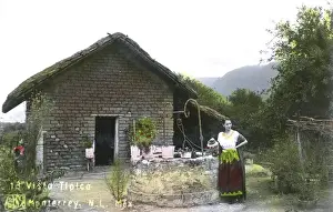 Typical rural scene near Monterrey, Nuevo Leon, Mexico