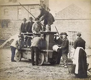 Typical Prints: Typical Victorian manual parish fire pump