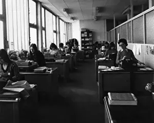 Typing Prints: Typing Pool 1960S