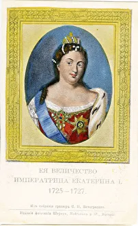 Tzars - Catherine I - 1725-1727