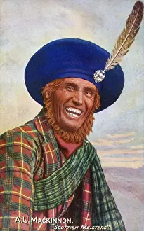 Grinning Prints: A U MacKinnon, Scottish Meisters, New Hammersmith Palace