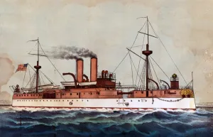 Displacement Prints: The U. S. Battleship Maine