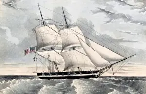 Alexander Prints: The U. S. Brig-of-War Somers