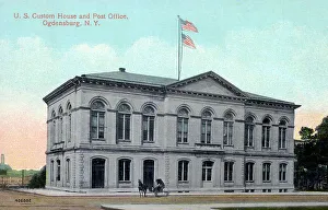 U. S. Customs House and Post Office, Ogdensburg, N.Y. USA