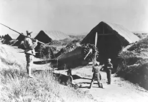 Guard Prints: U. S. Fighter plane in China