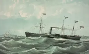 U. S. M. Steamship Atlantic, James West, Commander