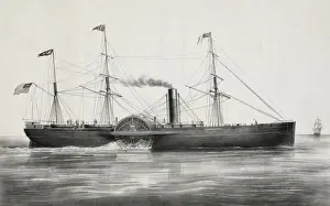 U. S. mail steam ship Baltic: Collins line. builders, hull by
