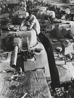 Prepare Prints: U. S. Supply Depot in England Prepare for Invasion