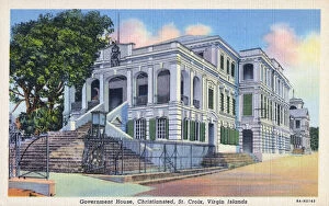 Mar19 Collection: U. S. Virgin Islands - Government House, Christiansted