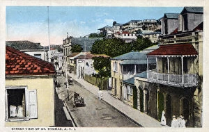 Mar19 Collection: U. S. Virgin Islands - St. Thomas - Street Scene