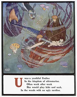 Nymph Prints: U was a youthful Undine