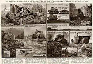 Important Prints: Ubiquitous bulldozer by G. H. Davis