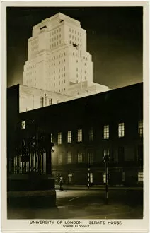 Bloomsbury Collection: UCL - Senate House - Floodlit