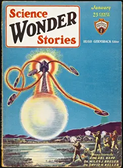 Thought Prints: Ufo, 1930 Fantasy
