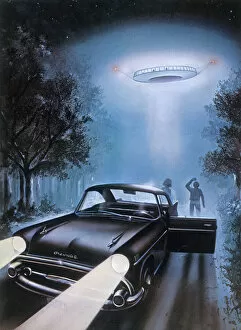 Mysterious Gallery: UFO abduction in New Hampshire, USA