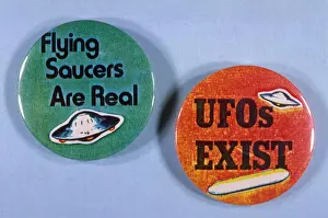 Worn Prints: Ufo Badges 20C