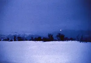 Mysterious Prints: UFO over the valley at Hessdalen, Norway