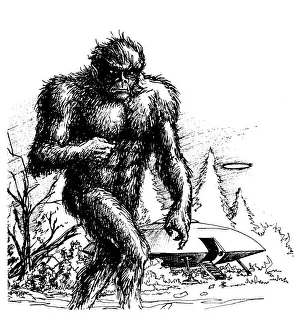 1972 Gallery: Ufos / Louisiana Bigfoot