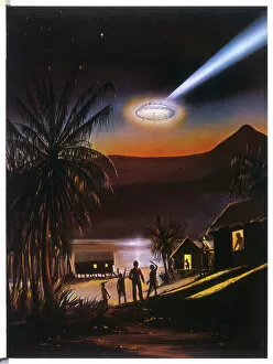 Occupants Collection: Ufos / Papua, New Guinea