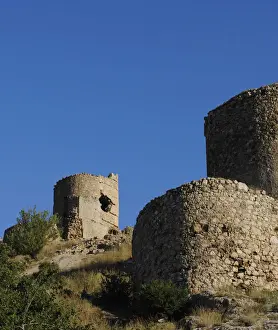 Ukraine. Balaklava. Chembalo Genoese fortress