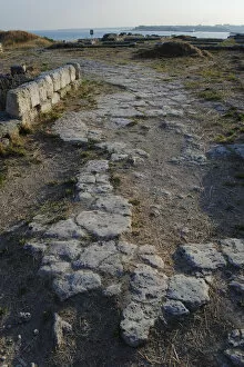 Images Dated 3rd August 2011: Ukraine. Chersonesus Taurica ruins