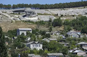 Ukraine. Eroded landscape