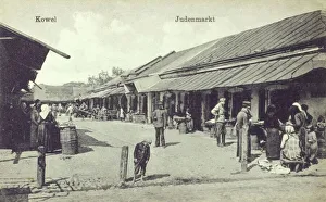 Stalls Collection: Ukraine - Jewish Market at Kovel