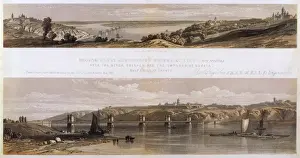 Kiev Prints: Ukraine / Kiev / Bridge 19C