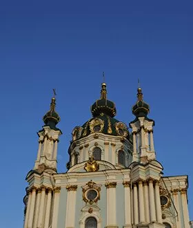 Images Dated 13th July 2011: Ukraine. Kiev. Saint Andrews church