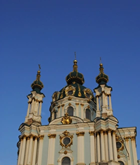 Images Dated 13th July 2011: Ukraine. Kiev. Saint Andrews church
