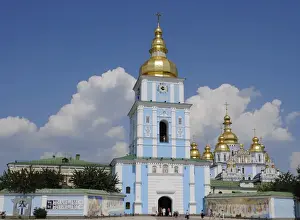 Demolished Prints: Ukraine. Kiev. St. Michaels Golden-Domed Monastery