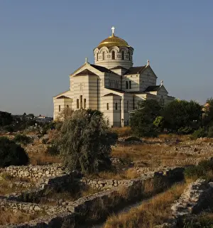 Ukraine. Saint Vladimir Cathedral and Chersonesus Taurica ru