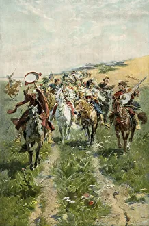 Guests Collection: Ukrainian Cossack Wedding Party