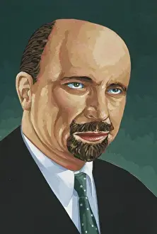 Weimar Prints: ULBRICHT, Walter (1893 - 1973). German politician